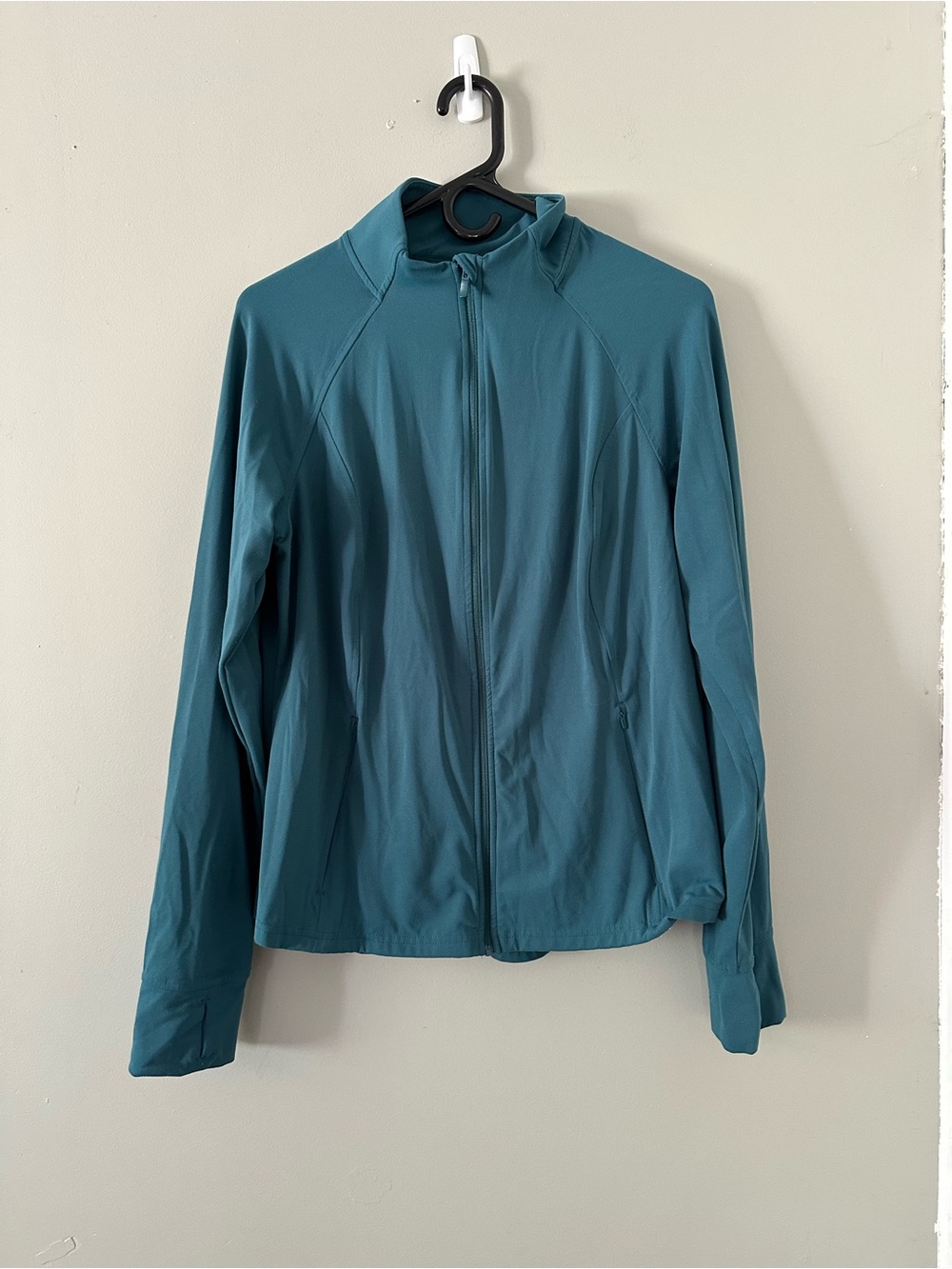 Women's Teal Lightweight Full-Zip Jacket